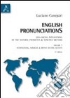 English pronunciations. Geo-social applications of the natural phonetics & tonetics method (1) libro