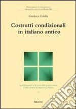 Costrutti condizionali in italiano antico libro