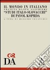 Studi italo-slovacchi di Pavol Koprda libro