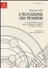 L'intuizione dei pensieri. La pars inferior animae nella psicologia cognitiva di Christian Wolff libro