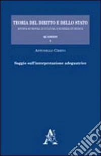 Saggio sull'interpretazione adeguatrice