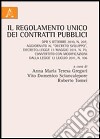 Il regolamento unico dei contratti pubblici libro