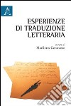 Esperienze di traduzione letteraria. Vol. 1 libro di Genovese M. (cur.)