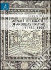 Annali tipografici di Andreas Freitag (1482-1498) libro di Tallini Gennaro