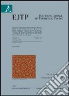 Electronic journal of theoretical physics. Vol. 26 libro