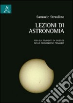 Lezioni di astronomia libro