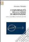 L'universalità della legge di gravitazione libro