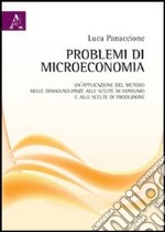 Problemi di microeconomia. Un'applicazione del metodo delle disuguaglianze alle scelte di consumo e alle scelte di produzione libro