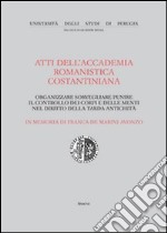 Atti dell'19º Convegno internazionale dell'Accademia romanistica costantiniana libro