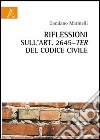 Riflessioni sull'art. 2645 ter del codice civile libro