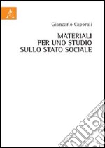 Materiali per uno studio sullo stato sociale