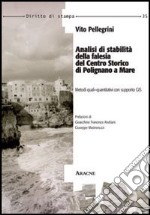 Analisi di stabilità della falesia del Centro storico di Polignano a Mare (BA). Metodi quali-quantitativi con supporto GIS libro