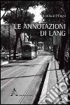 Le annotazioni di Lang libro di Pfingst Reinhard