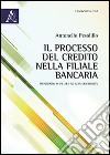 Il processo del credito nella filiale bancaria. Prontuario in pillole ad alta digeribilità libro