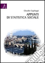 Appunti di statistica sociale