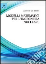 Modelli matematici per l'ingegneria nucleare