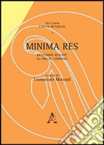 Minima res. Riflessioni realiste su Niklas Luhmann libro