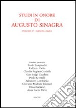 Studi in onore di Augusto Sinagra. Vol. 6: Miscellanea libro