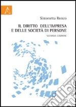 Il diritto dell'impresa e delle società di persone libro