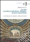 Zelmira e lo stile compositivo «tedesco» di Gioachino Rossini libro