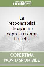 La responsabilità disciplinare dopo la riforma Brunetta