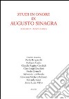 Studi in onore di Augusto Sinagra. Vol. 5: Miscellanea libro