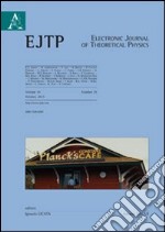 Electronic journal of theoretical physics. Vol. 29 libro