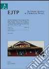 Electronic journal of theoretical physics. Vol. 29 libro