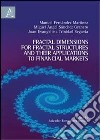 Fractal dimensions for Fractal structures and their applications to financial markets libro