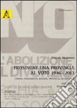 Frosinone. Una provincia al voto 1946-2013