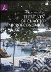 Elements of chaotic microeconomics libro di Jablanovic Vesna D.