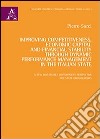 Improving competitiveness, economic capital and financial stability through dynamic performance management in the italian state libro