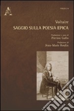 Saggio sulla poesia epica libro