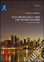 Alle origini della crisi che stiamo pagando. E di quella che verrà libro