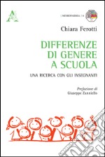 Differenze di genere a scuola. Una ricerca con gli insegnanti