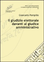 Il giudizio elettorale davanti al giudice amministrativo