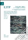 Electronic journal of theoretical physics. Vol. 10 libro
