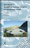 Advances in transportation studies. An international journal (2016). Vol. 34 libro