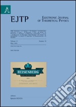 Electronic journal of theoretical physics. Vol. 12 libro