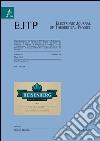 Electronic journal of theoretical physics. Vol. 12 libro