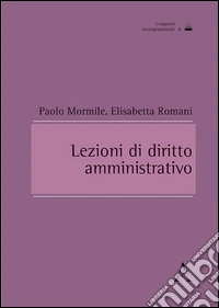 Lezioni di diritto amministrativo libro