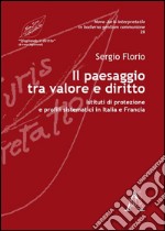 Il paesaggio tra valore e diritto. Istituti di protezione e profili sistematici in Italia e Francia