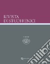 Rivista di studi fenici (2019). Nuova ediz.. Vol. 47 libro