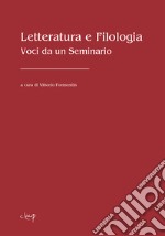 Letteratura e filologia. Voci da un seminario