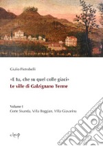 «E tu, che su quel colle giaci». Le ville di Galzignano Terme. Vol. 1: Corte Sisanda, Villa Boggian, Villa Giavarina