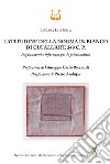 Latitudine della norma in bianco di cui all'art. 348 C. P. Implicazioni e inferenze per lo psicoanalista libro