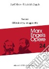 Opere complete. Vol. 24: Scritti febbraio 1874-maggio 1833 libro di Marx Karl Engels Friedrich