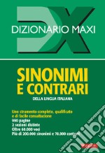 Dizionario sinonimi e contrari della lingua italiana libro