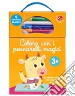 Coloro con i pennarelli magici 3+. Ediz. illustrata. Con pennarelli libro