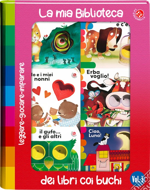 La mia biblioteca dei libri coi buchi. Ediz. a colori. Vol. 3